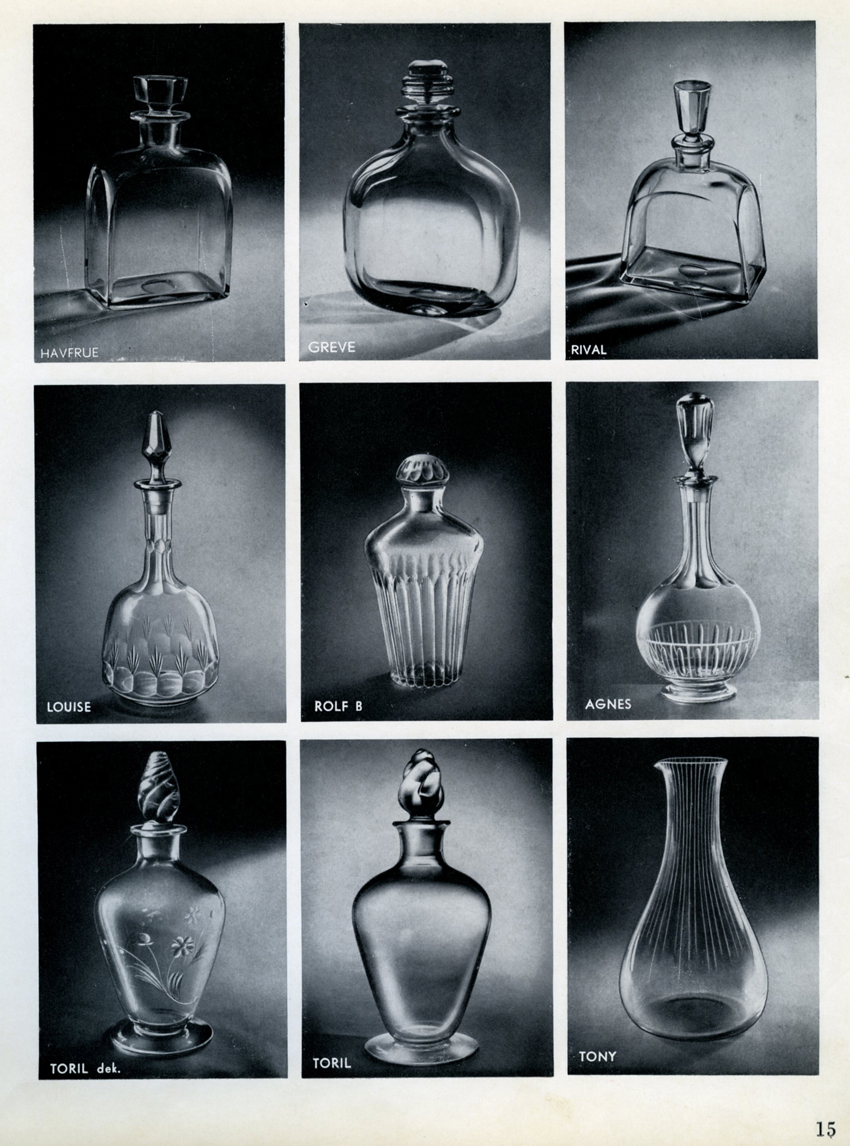 HADELAND GLASSVERK – OMFANGSRIK PRODUKTKATALOG FRA 1955 – Mats Linder