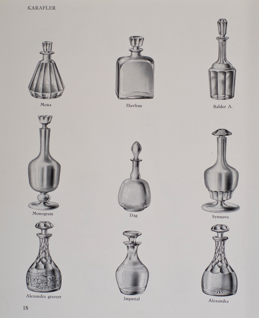 HADELAND GLASSVERK – KATALOG FRA 1933 – Mats Linder