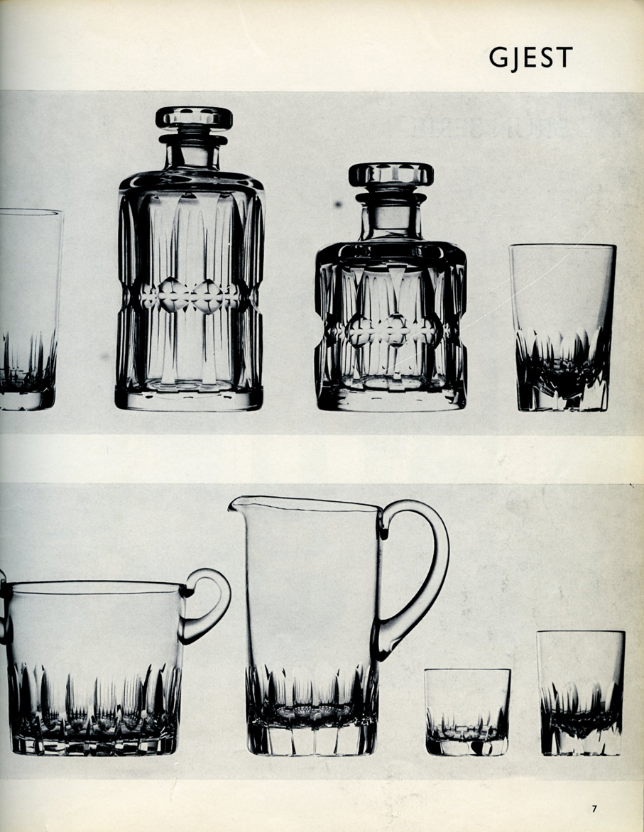 HADELAND GLASSVERK – PRODUKTKATALOG FRA 1965 – Mats Linder