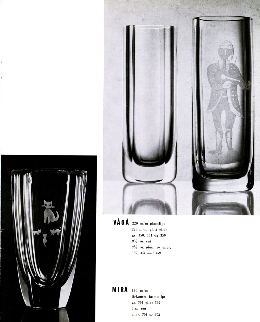 HADELAND GLASSVERK – REKLAMEKATALOG FRA 1960 – Mats Linder