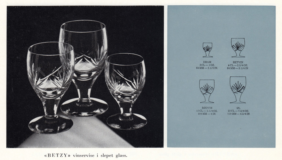 HADELAND GLASSVERK – PRODUKTKATALOG OVER VIN- OG GLASSERVISER – Mats Linder